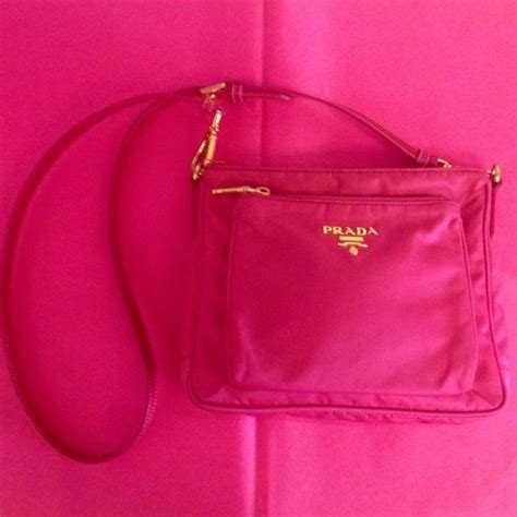 prada hot pink crossbody